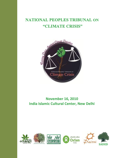 National Peoples Tribunal of Climate Crisis