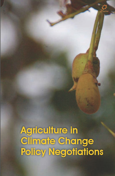 Agriculture in Climate Change Policy Negotiations