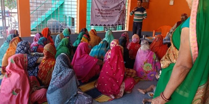 Community Meetings in Rohtas District of Bihar