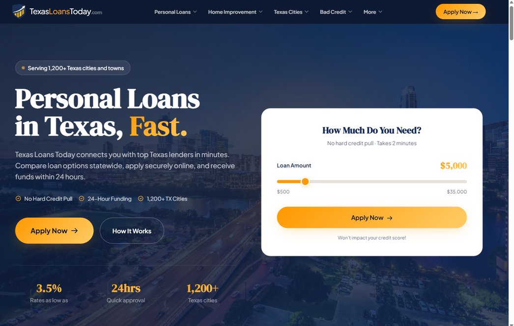 TexasLoansToday – texasloanstoday.com