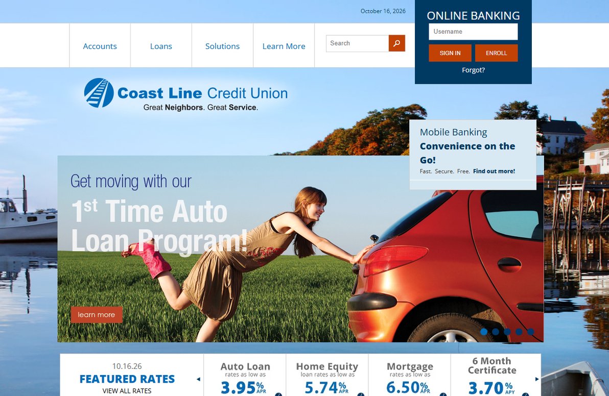 Coastline Credit Union – coastlinecu.com