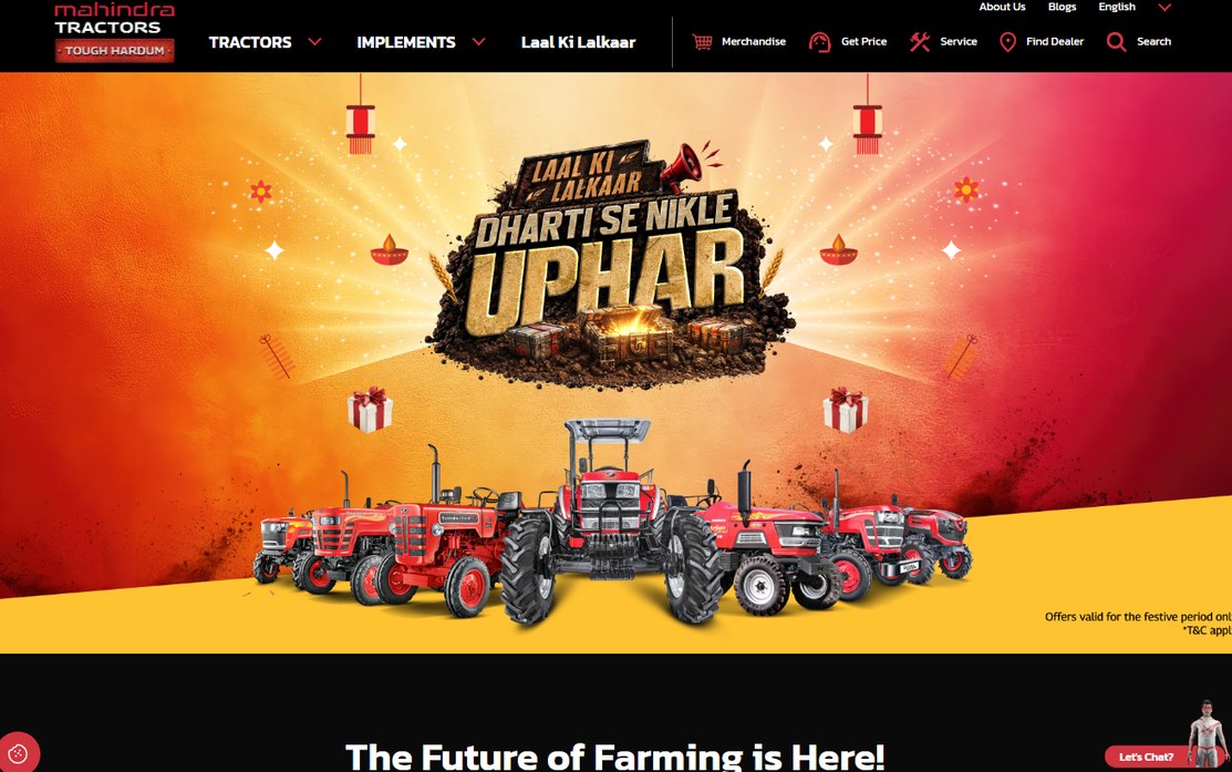 Mahindra – mahindratractor.com